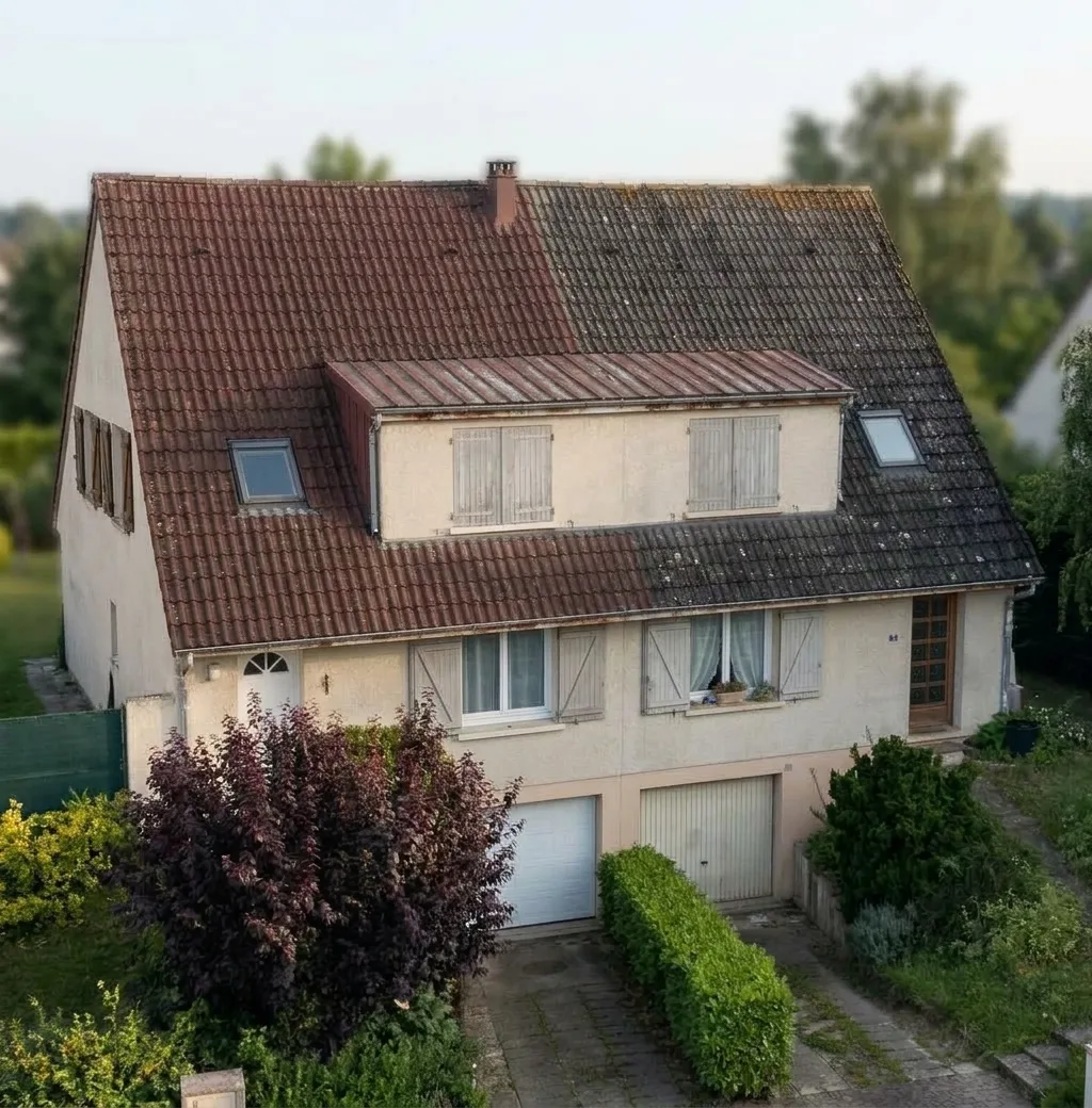 Couvreur à Bussy-Saint-Georges — avant (chantier 1)